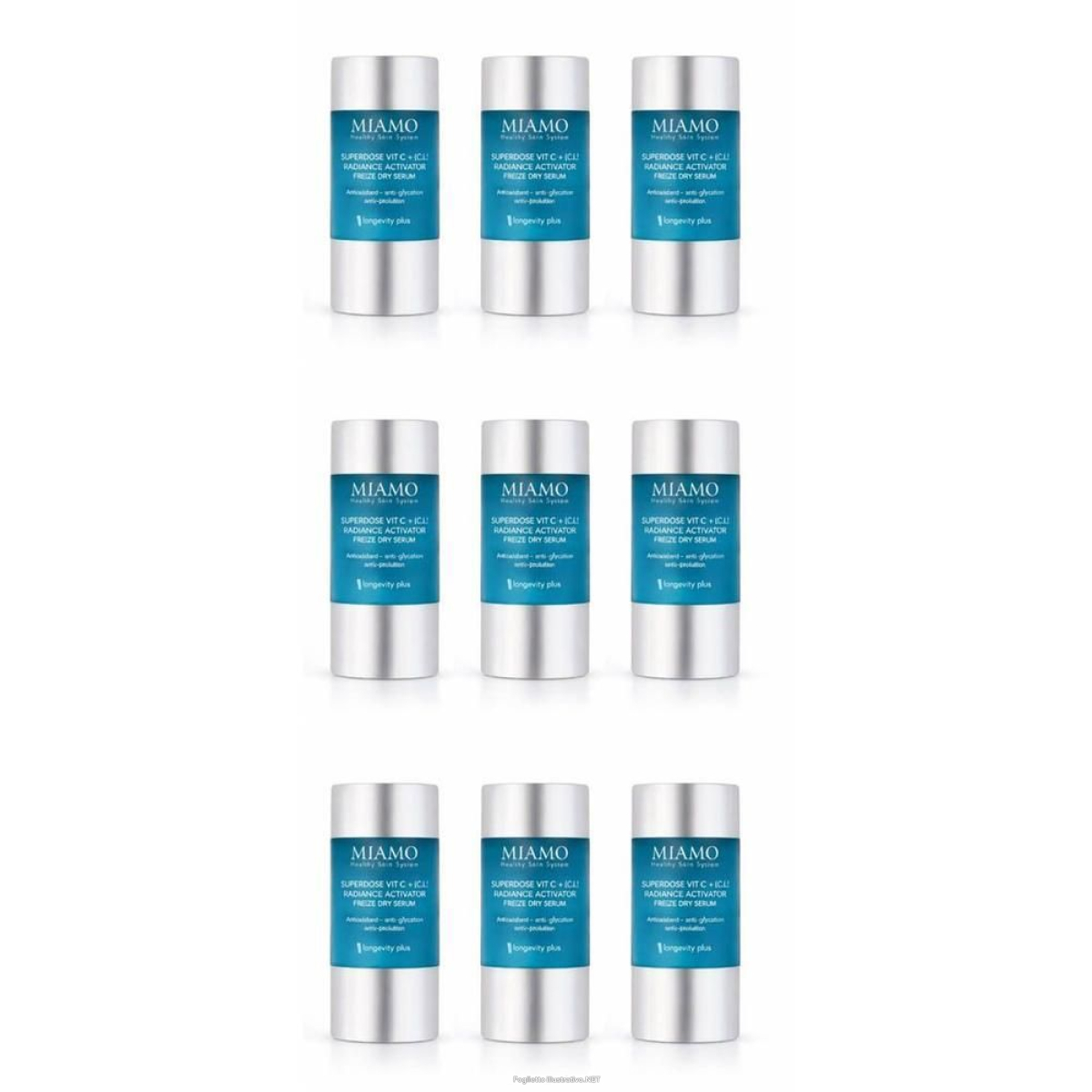 Cerca Offerte di miamo longevity plus superdose vit c + [c,l] radiance activator freeze e acquista online