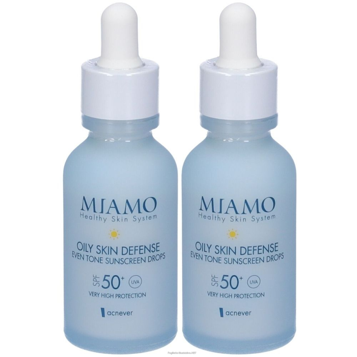 Cerca Offerte di miamo oily skin defense siero protettivo opacizzante spf50+ set da 2 e acquista online