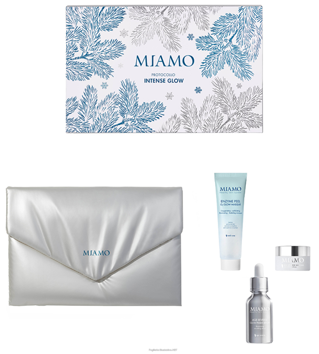 Cerca Offerte di miamo protocollo intense glow cofanetto con siero illuminante 30ml + maschera esfoliante 25ml in omaggio + maschera ristrutturante 10ml in omaggio e acquista online