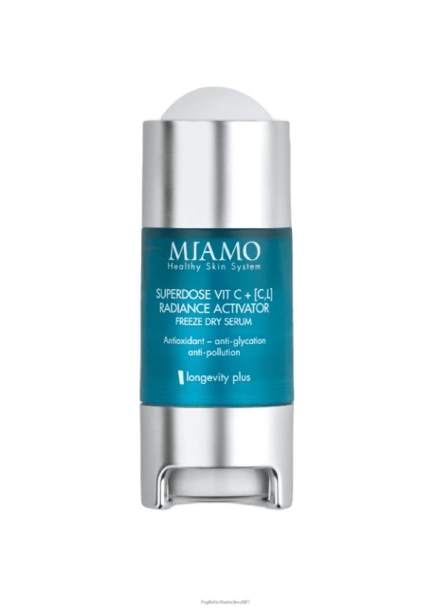 Cerca Offerte di miamo superdose vit c + [c,l] radiance activator freeze dry serum siero antiossidante antiglicante anti-inquinamento, 10 giorni di trattamento e acquista online