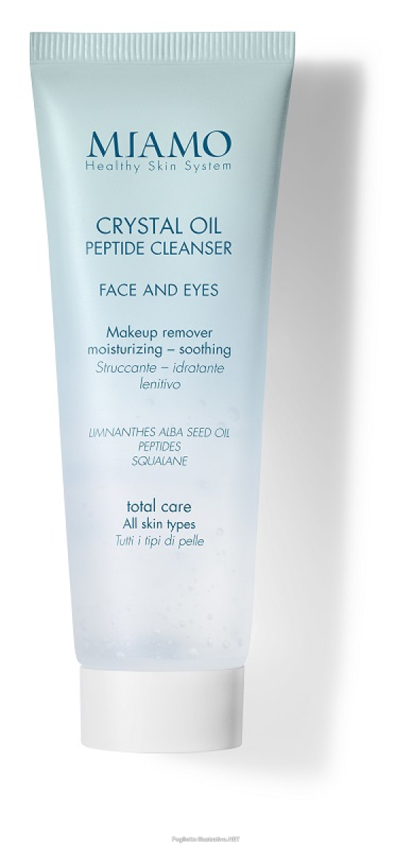 Cerca Offerte di miamo total care - crystal oil peptide cleanser struccante idratante lenitivo detergente viso e occhi travel size 50 ml e acquista online