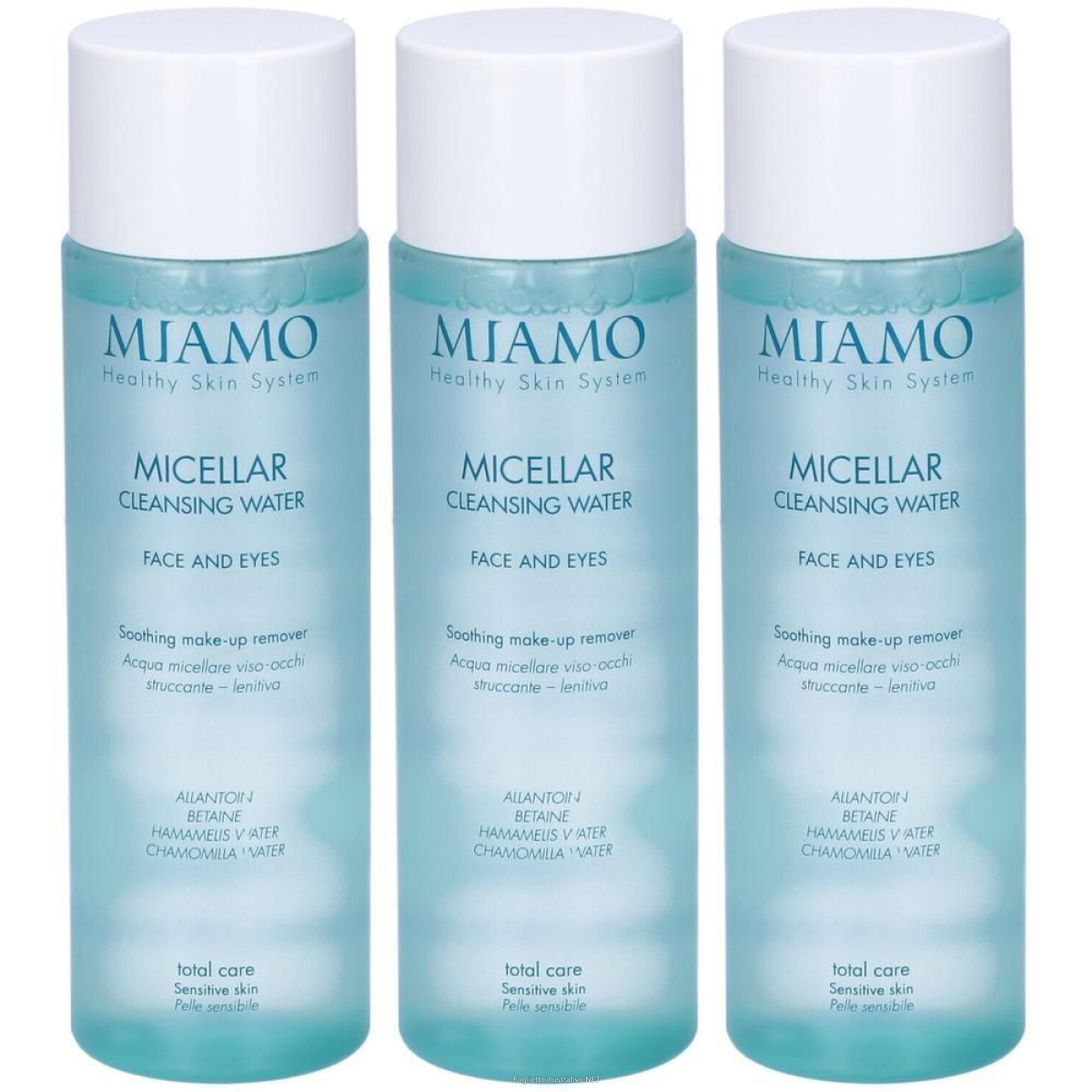 Cerca Offerte di miamo total care micellar cleansing water 3x250 ml soluzione e acquista online