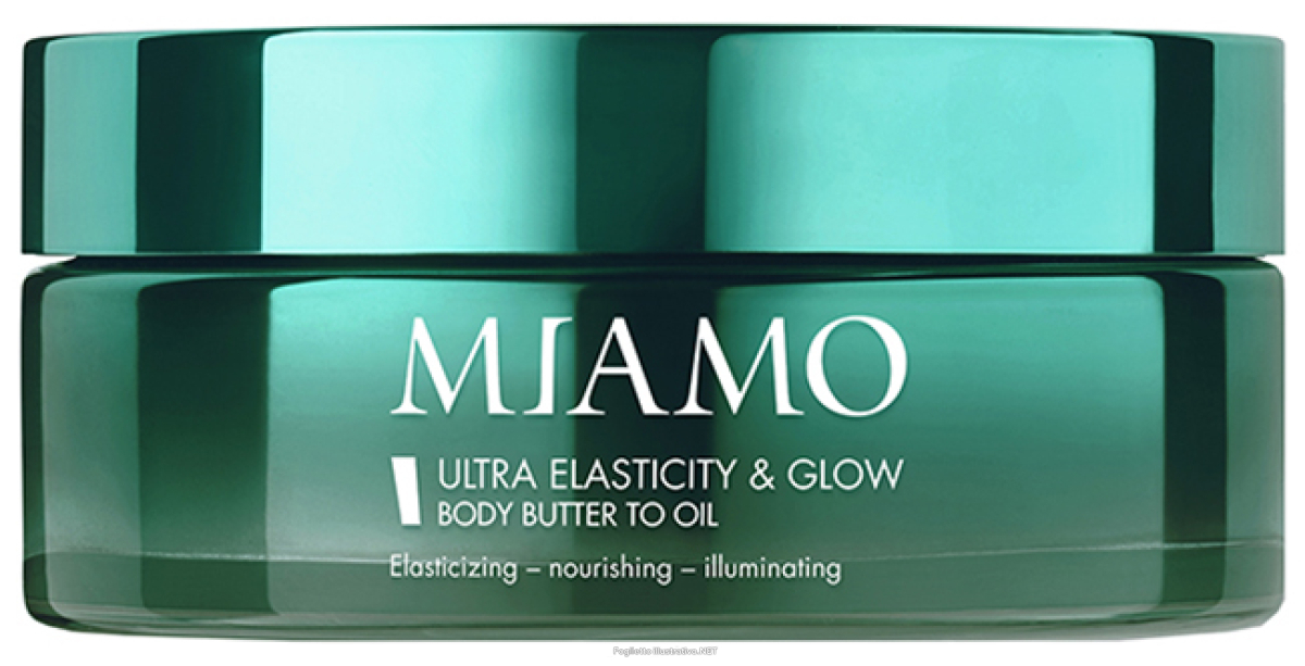 Cerca Offerte di miamo ultra elasticity & glow body butter to oil burro-olio elasticizzante nutriente e illuminante 100ml e acquista online