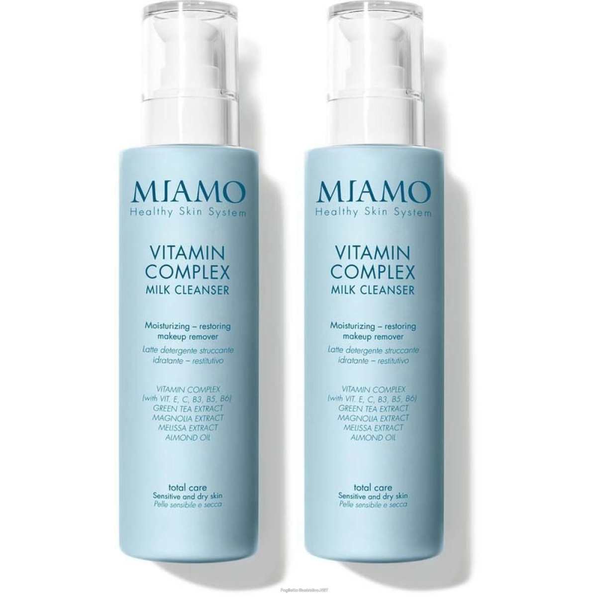 Cerca Offerte di miamo vitamin complex milk cleanser detergente 2x250 ml emulsione e acquista online