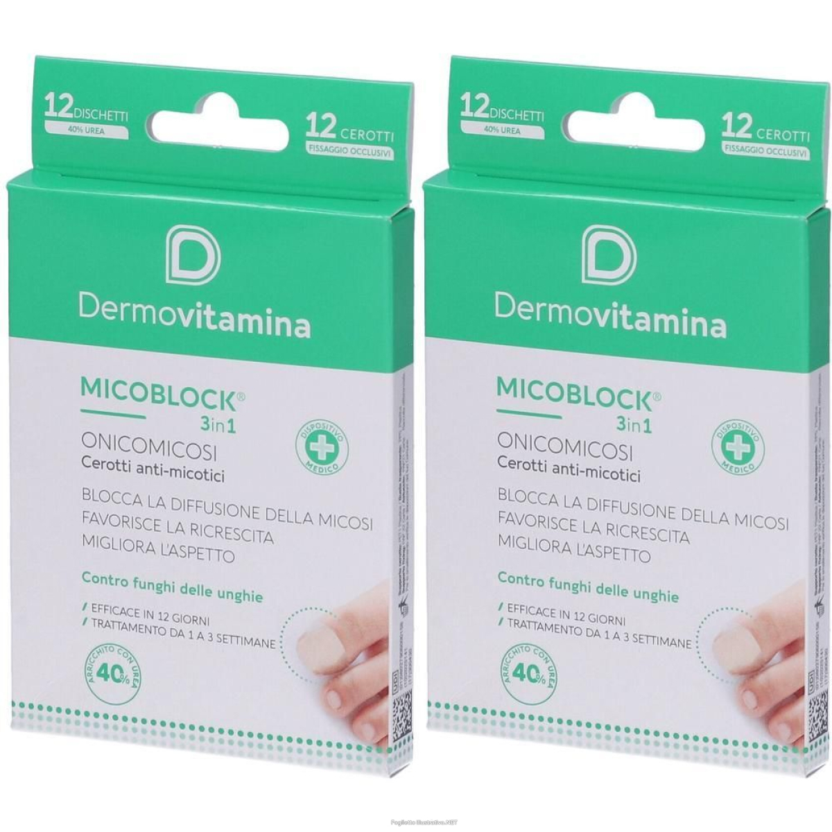 Cerca Offerte di micoblock onicomicosi patch cerotto anti micotico 2x12 st e acquista online