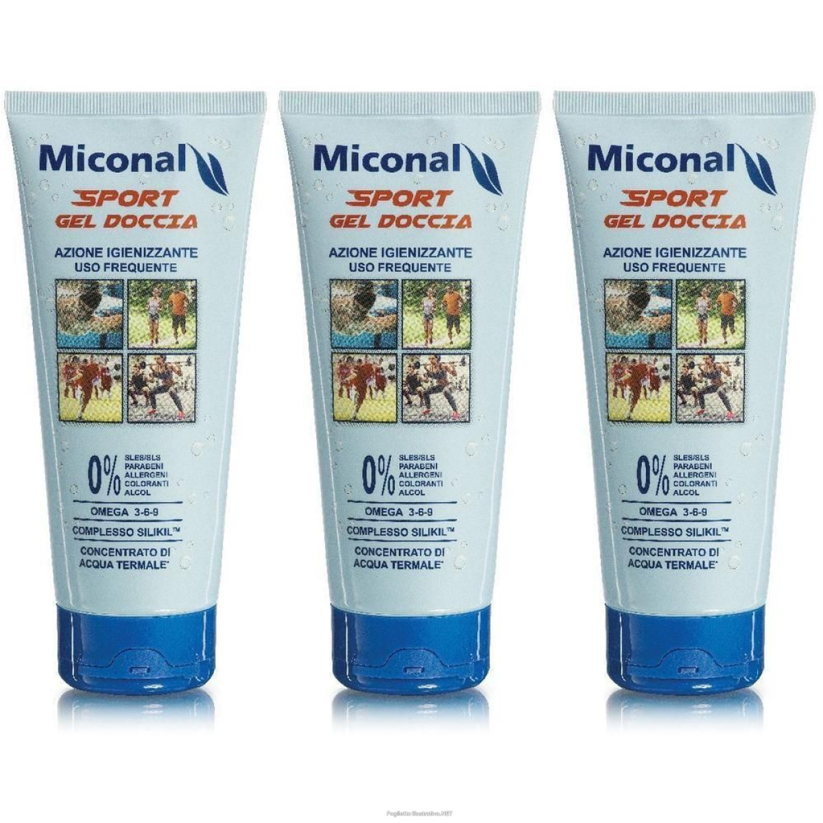 Cerca Offerte di miconal gel doccia igienizzante 3x200 ml e acquista online
