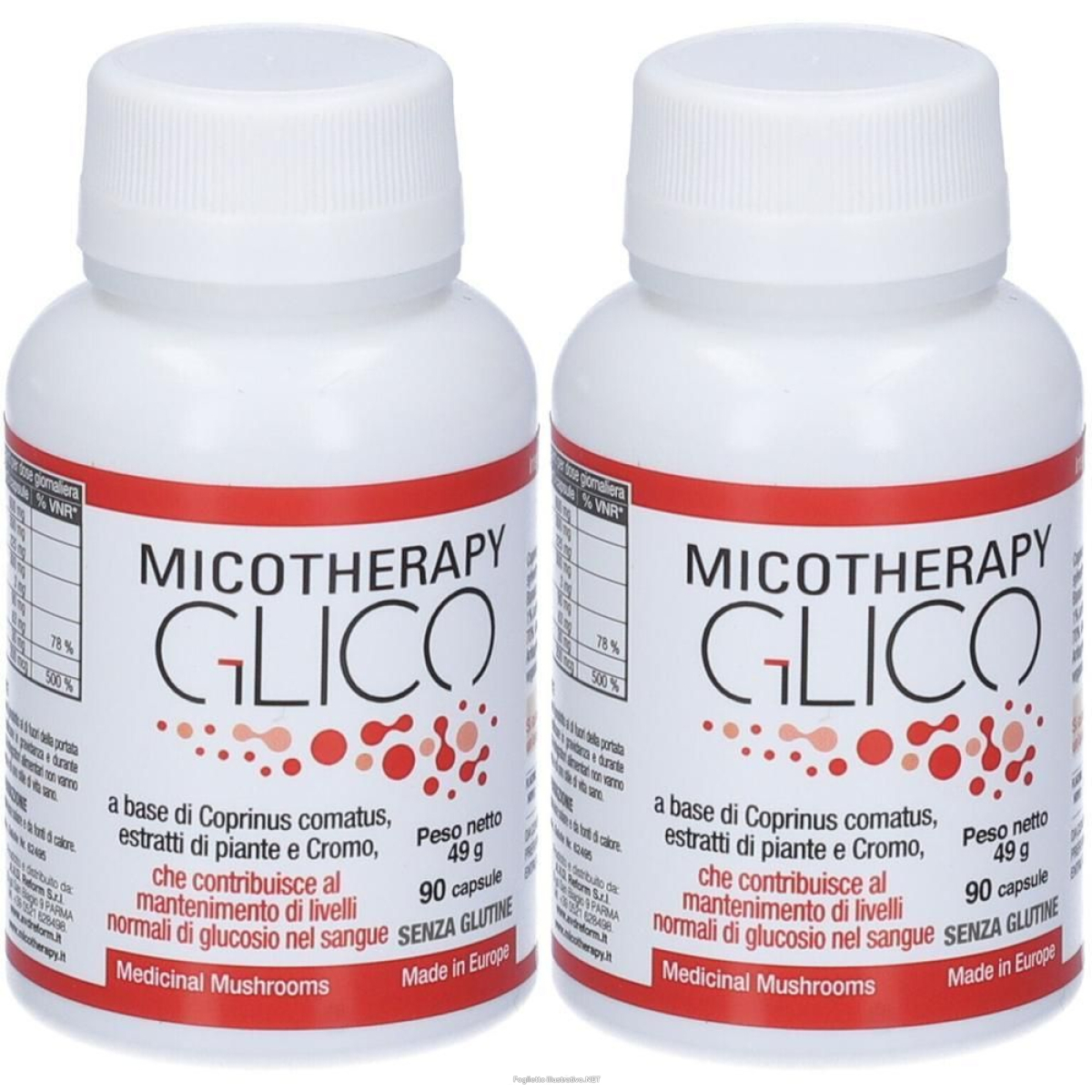 Cerca Offerte di micotherapy glico integratore alimentare capsule 2x49 g e acquista online