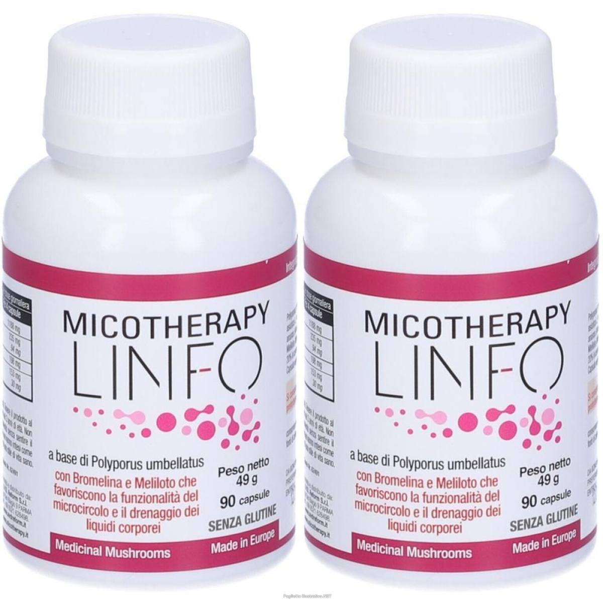 Cerca Offerte di micotherapy linfo integratore alimentare 2x90 pz capsule e acquista online