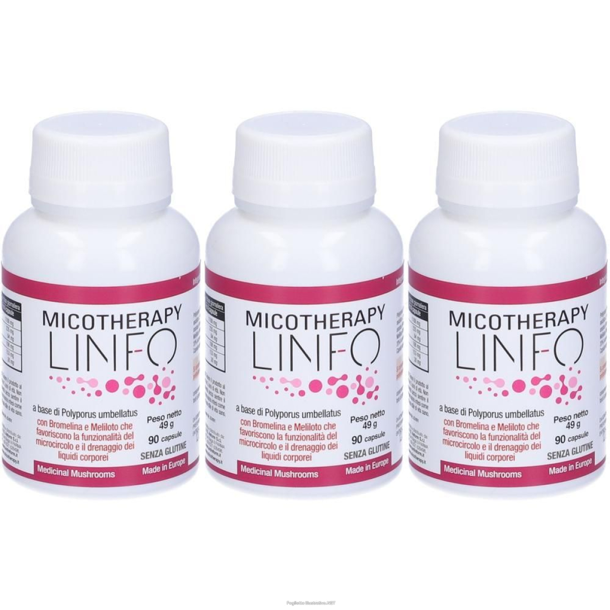 Cerca Offerte di micotherapy linfo integratore alimentare 3x90 pz capsule e acquista online