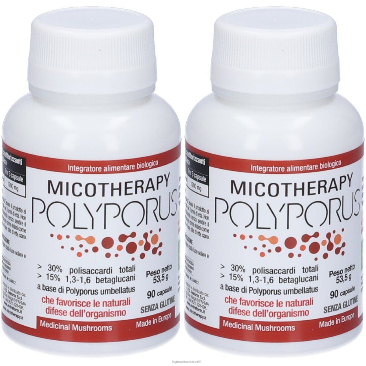Cerca Offerte di micotherapy polyporus integratore alimentare 2x90 pz capsule e acquista online