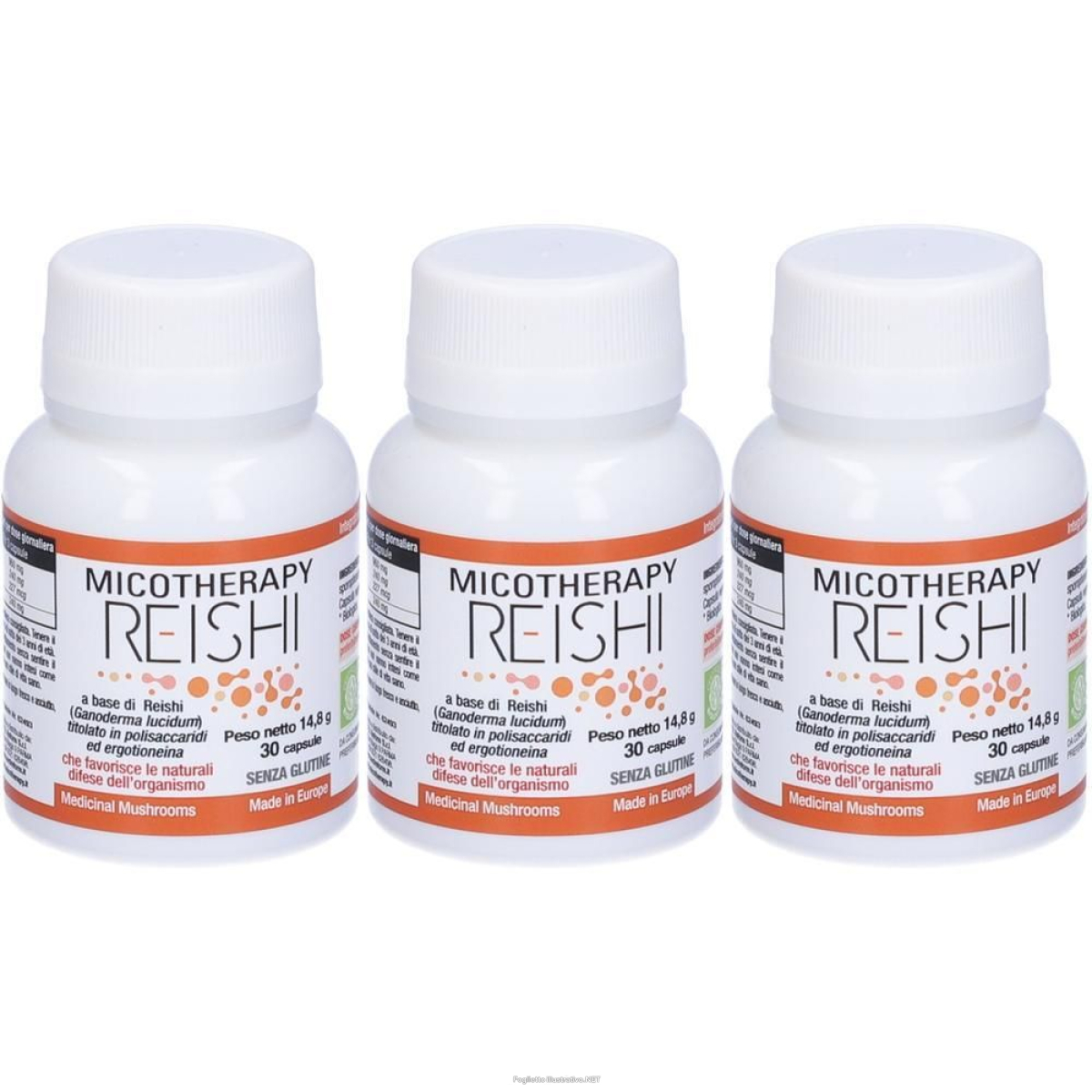 Cerca Offerte di micotherapy reishi integratore alimentare capsule 3x14,8 g e acquista online