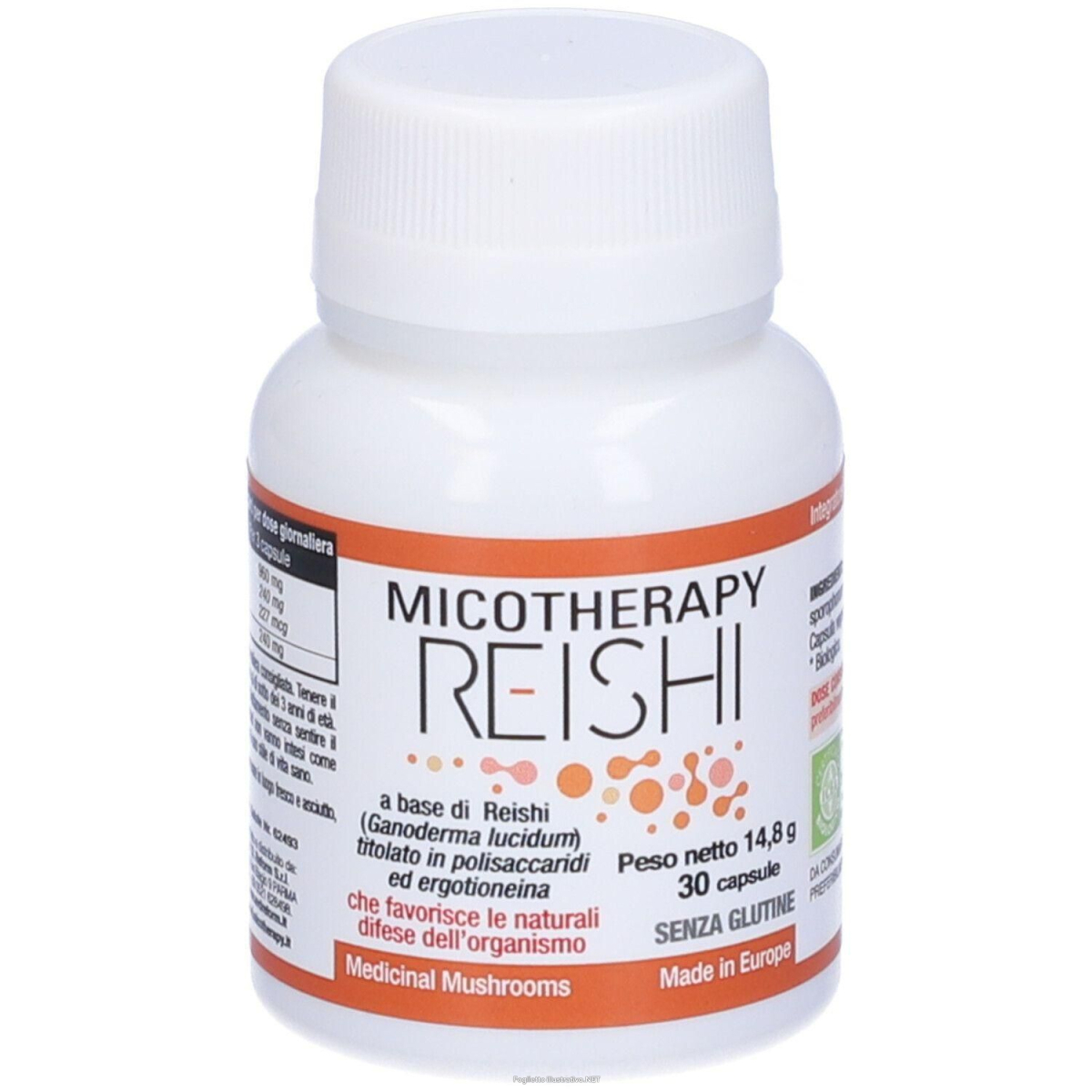 Cerca Offerte di micotherapy reishi integratore alimentare capsule 4x14,8 g e acquista online