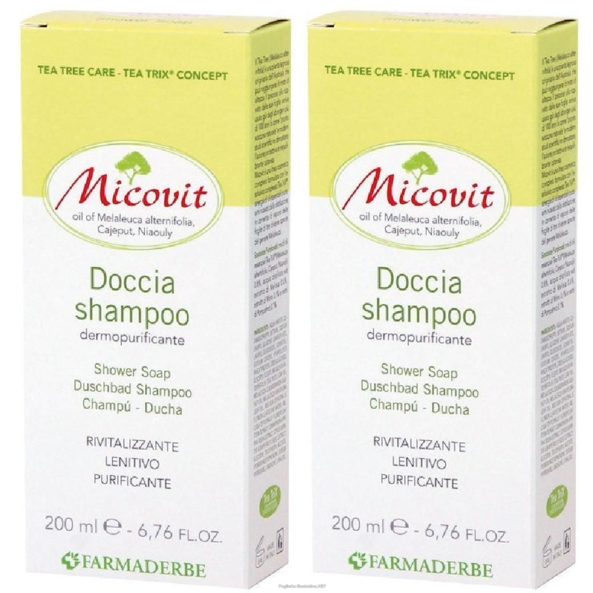 Cerca Offerte di micovit doccia shampoo 200 ml 2x200 ml e acquista online