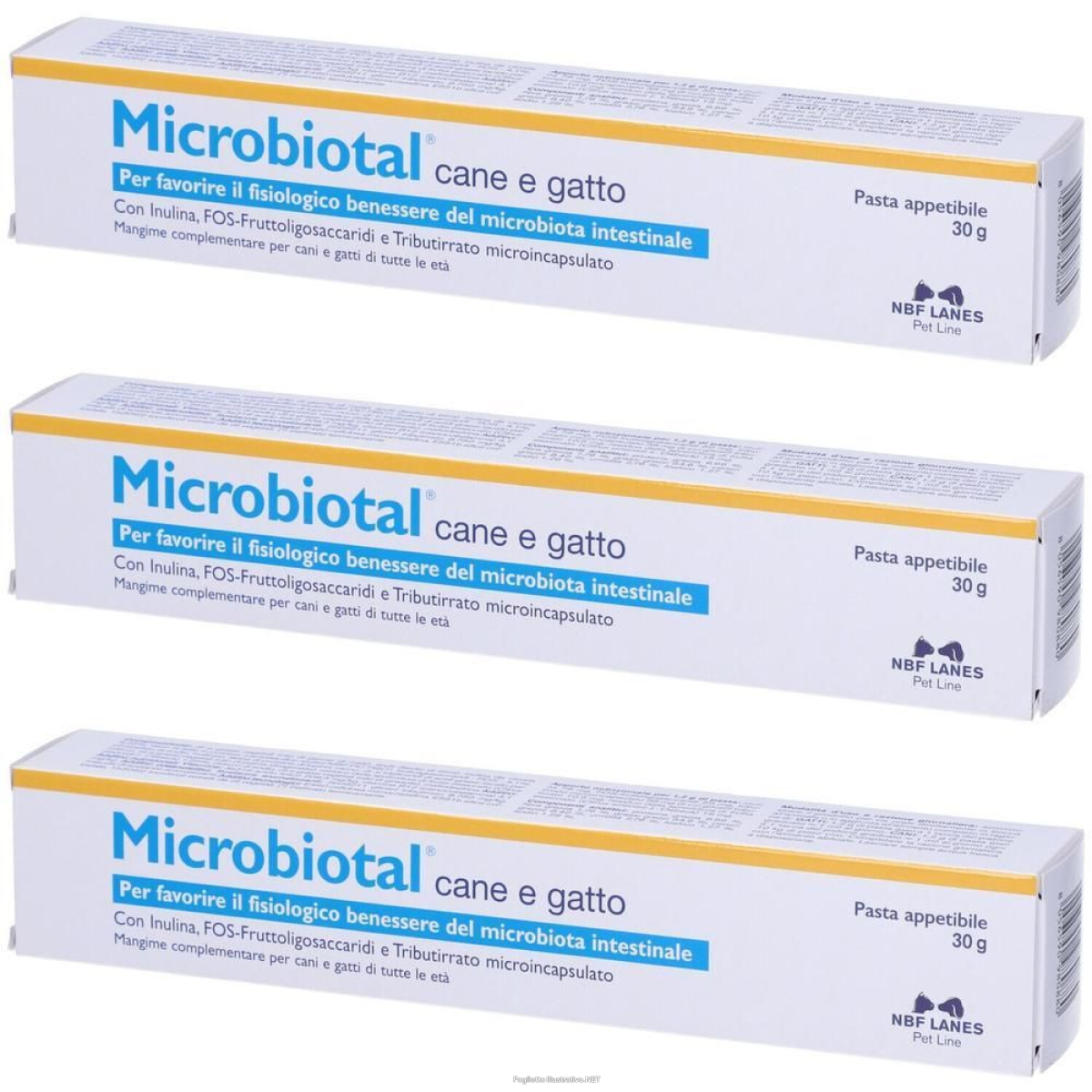 Cerca Offerte di microbiotal pasta 3x30 g e acquista online