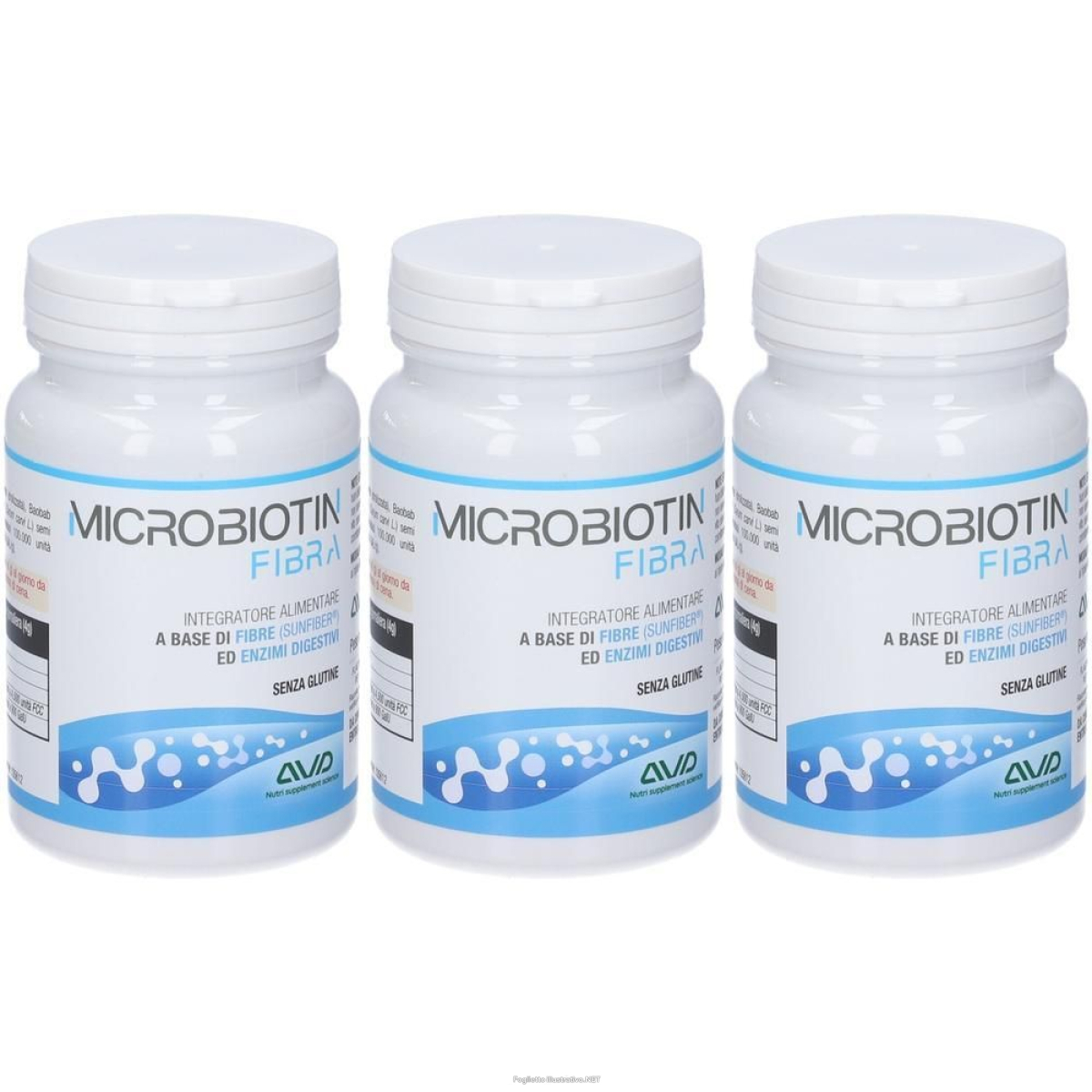 Cerca Offerte di microbiotin fibra integratore alimentare 3x100 g polvere per soluzione e acquista online