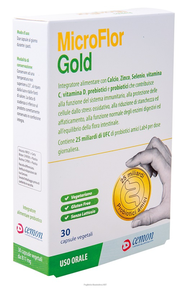 Cerca Offerte di microflor gold 30 capsule e acquista online