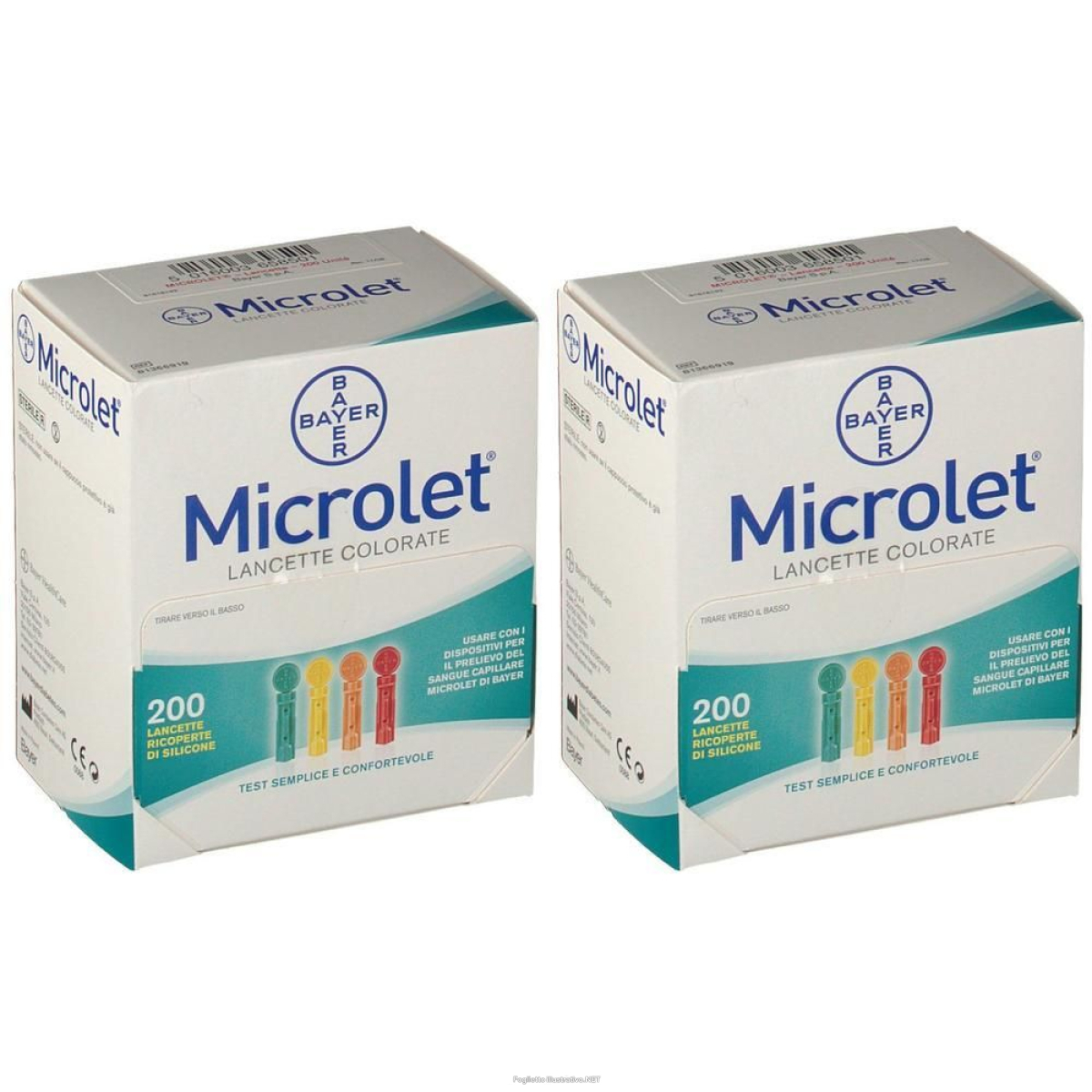 Cerca Offerte di microlet® lancette colorate 200 pezzi pz e acquista online