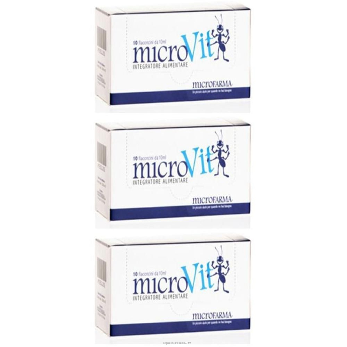 Cerca Offerte di microvit 10 flaconcini da ml 3x10x10 ml bevibili e acquista online