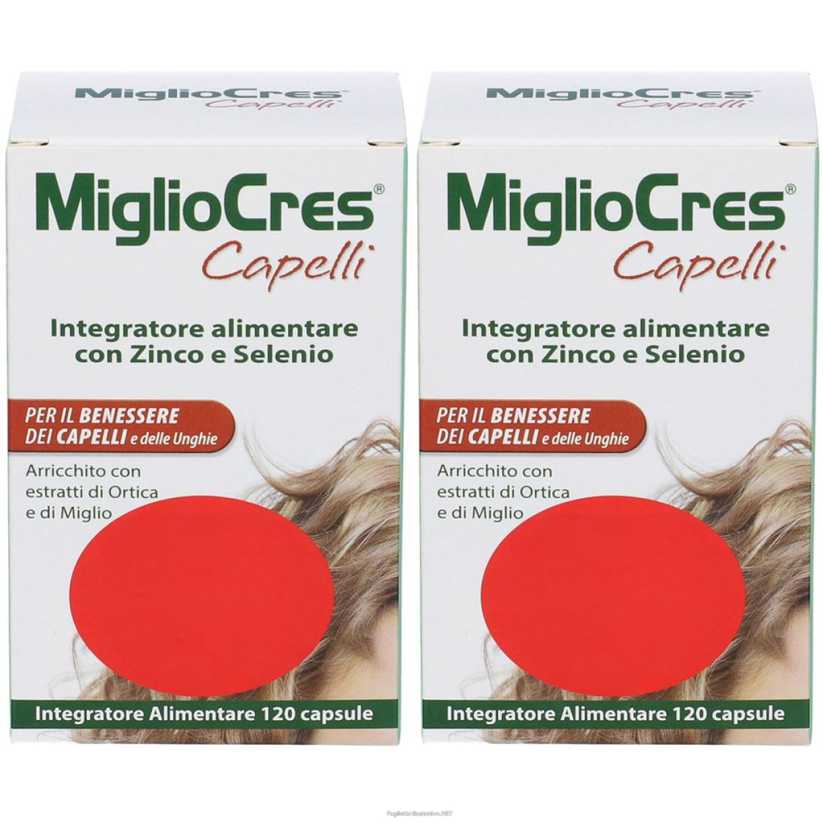 Cerca Offerte di migliocres® capelli 2x120 pz capsule e acquista online