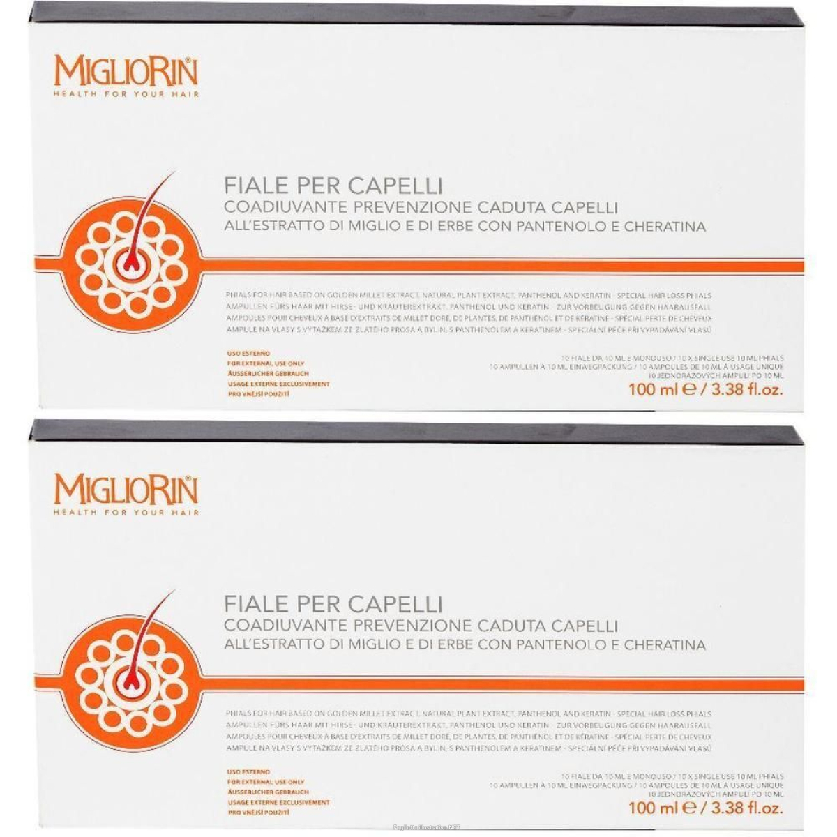 Cerca Offerte di migliorin caduta capelli 10 fiale ml 10x10 ml e acquista online