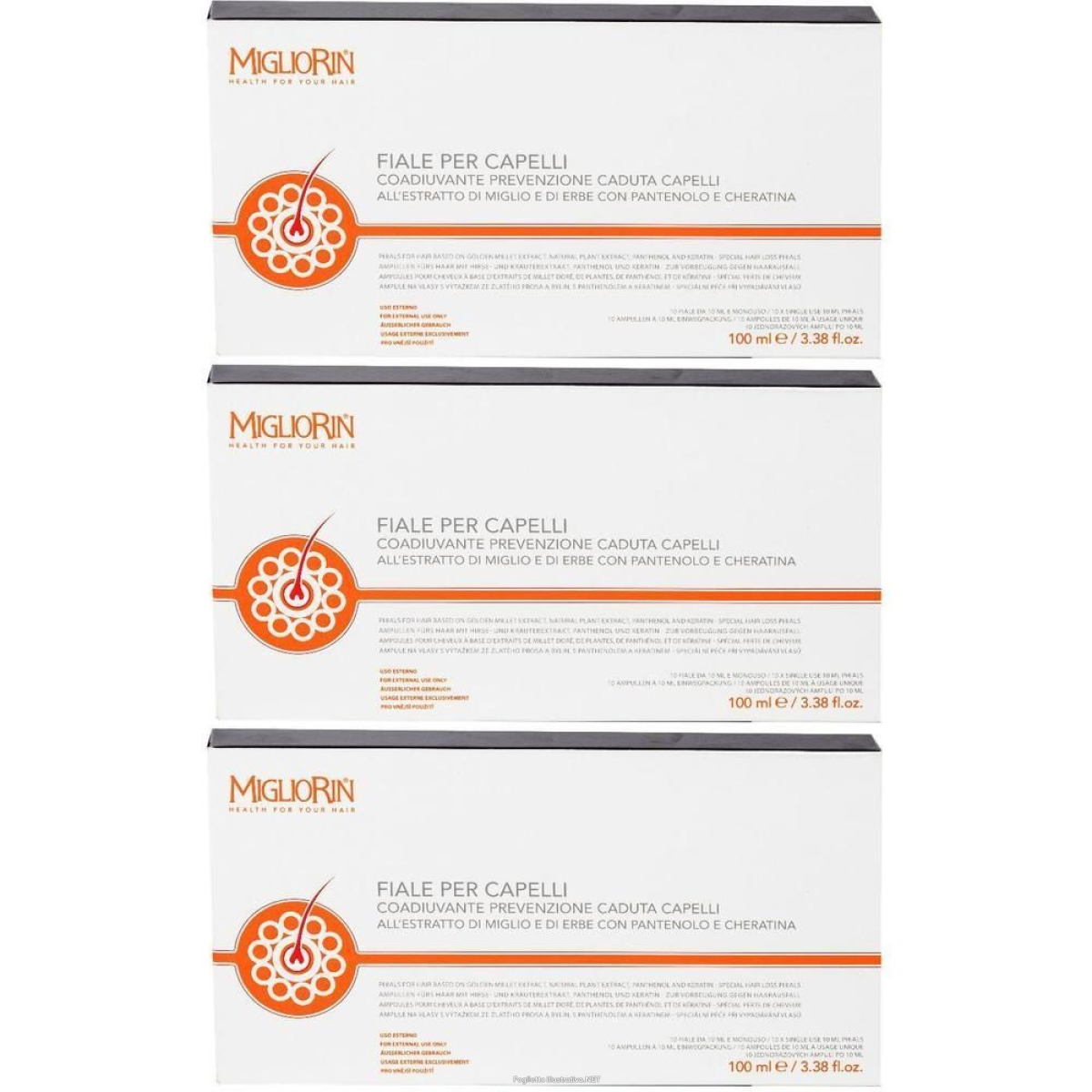 Cerca Offerte di migliorin caduta capelli 10 fiale ml 10x10 ml e acquista online
