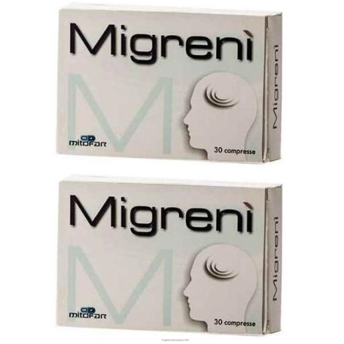 Cerca Offerte di migreni' 30 compresse 20 g 2x30 pz e acquista online