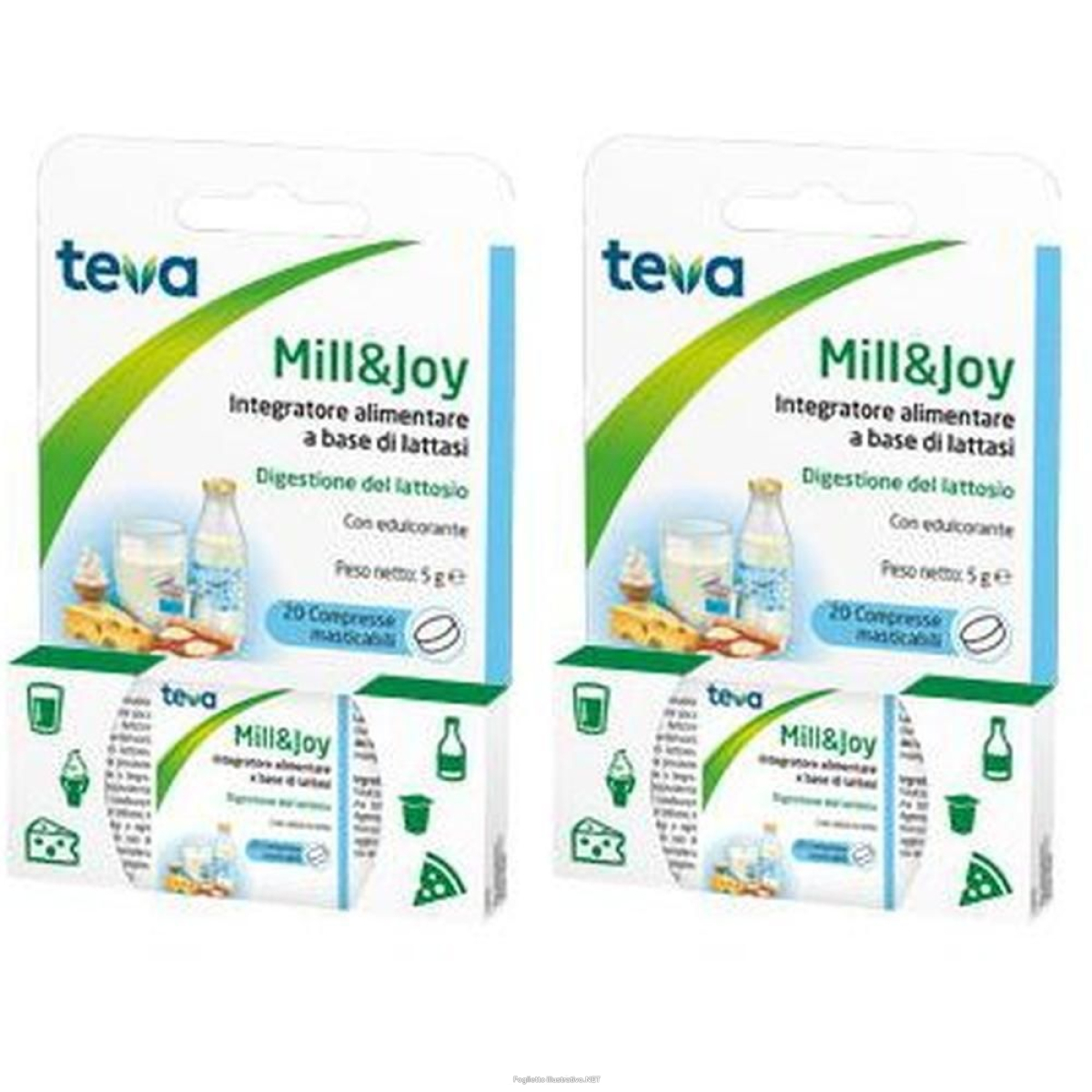 Cerca Offerte di mill&joy teva 20 compresse masticabili 2x20 pz masticabili e acquista online