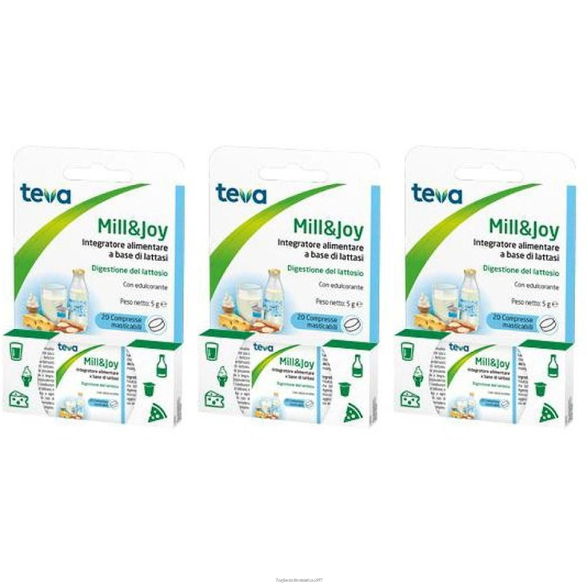 Cerca Offerte di mill&joy teva 20 compresse masticabili 3x20 pz masticabili e acquista online