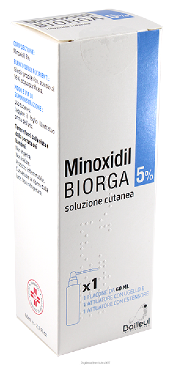 Cerca Offerte di minoxidil biorga (gmm farma)*soluzione cutanea 60 ml 5% conpompa spray e applicatore e acquista online