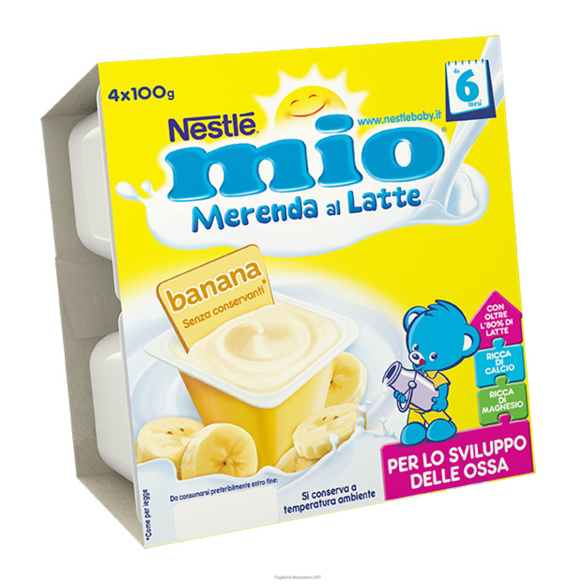 Cerca Offerte di mio merenda banana 4 x 100 g e acquista online