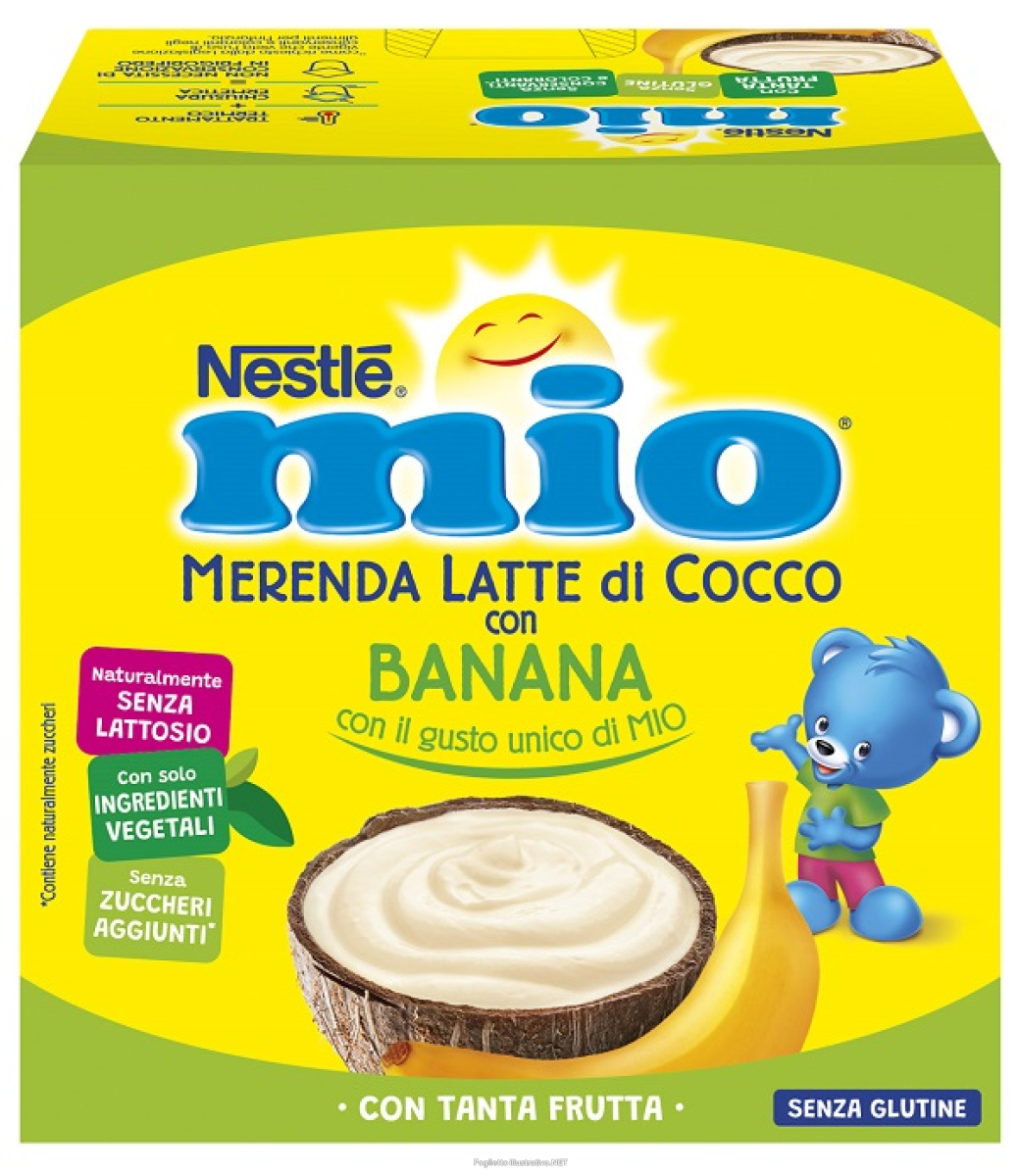 Cerca Offerte di mio merenda latte cocco con banana 4 pezzi e acquista online