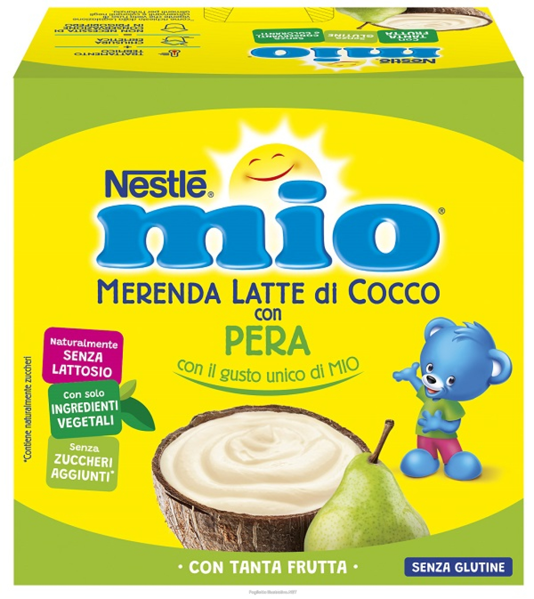 Cerca Offerte di mio merenda latte cocco con pera 4 pezzi e acquista online