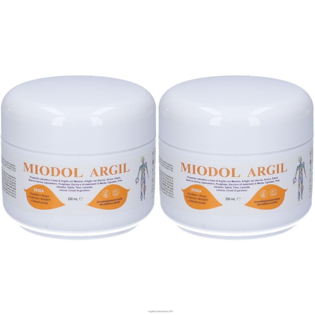 Cerca Offerte di miodol argil crema fango 250ml 2x250 ml e acquista online