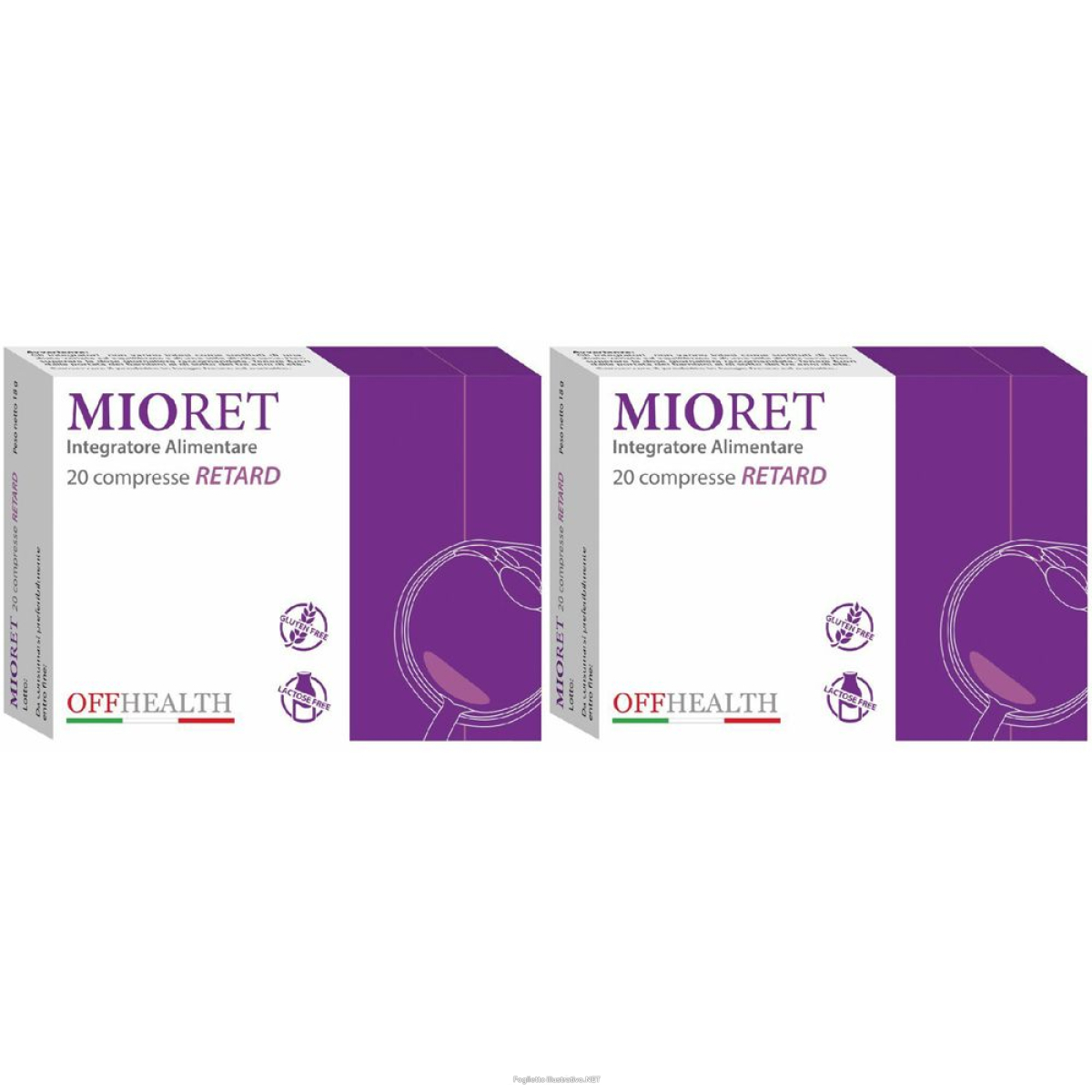 Cerca Offerte di mioret retard compresse set da 2 2x20 pz e acquista online