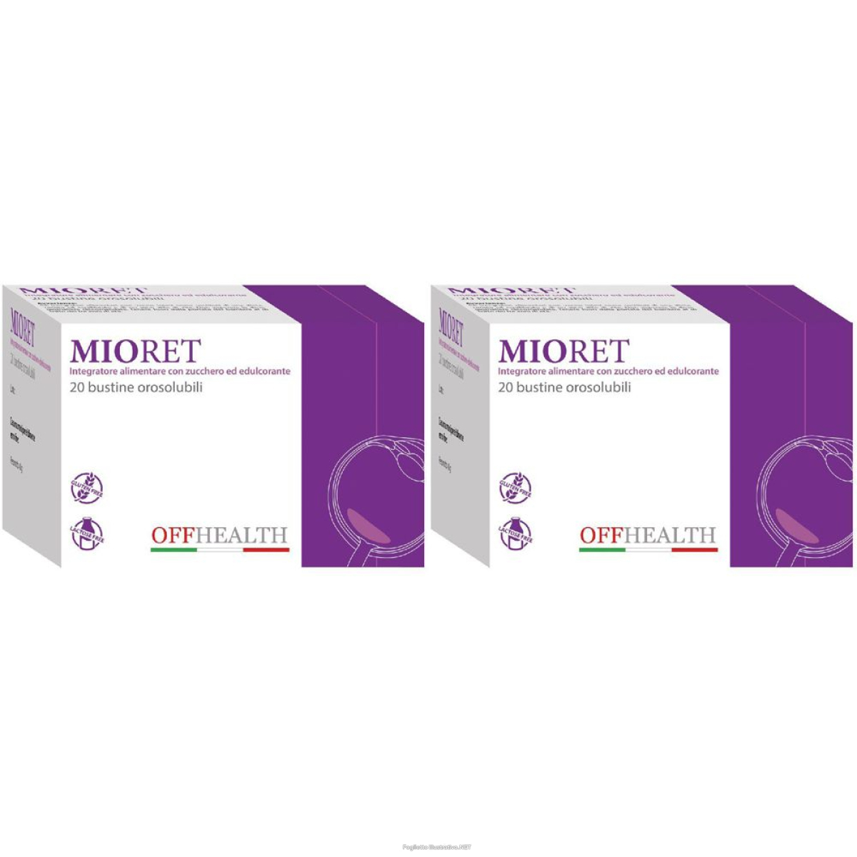 Cerca Offerte di mioret set da 2 2x20 pz bustina e acquista online