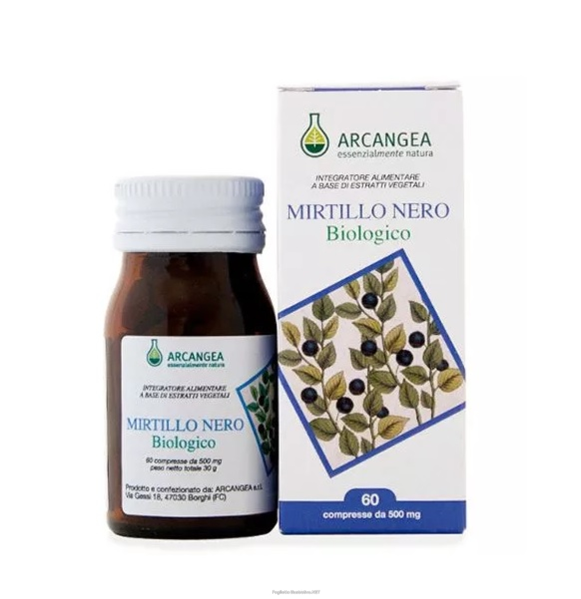 Cerca Offerte di mirtillo nero biologico integratore per microcircolo vista e benessere intestinale 60 compresse e acquista online