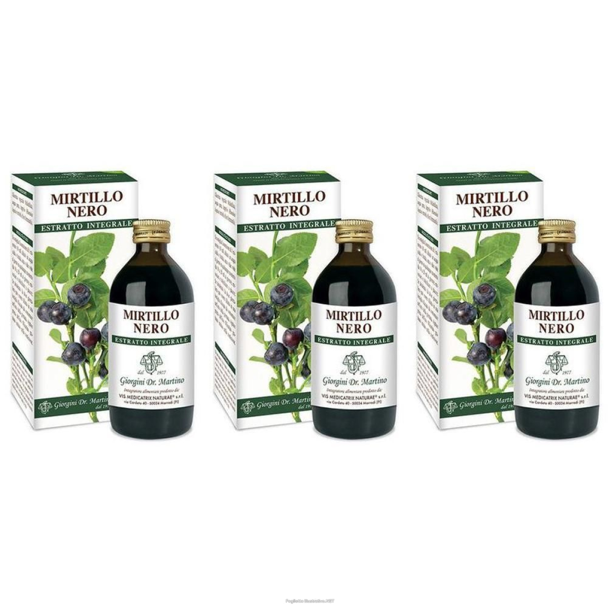 Cerca Offerte di mirtillo nero estratto integrale 200 ml 3x200 ml soluzione orale e acquista online