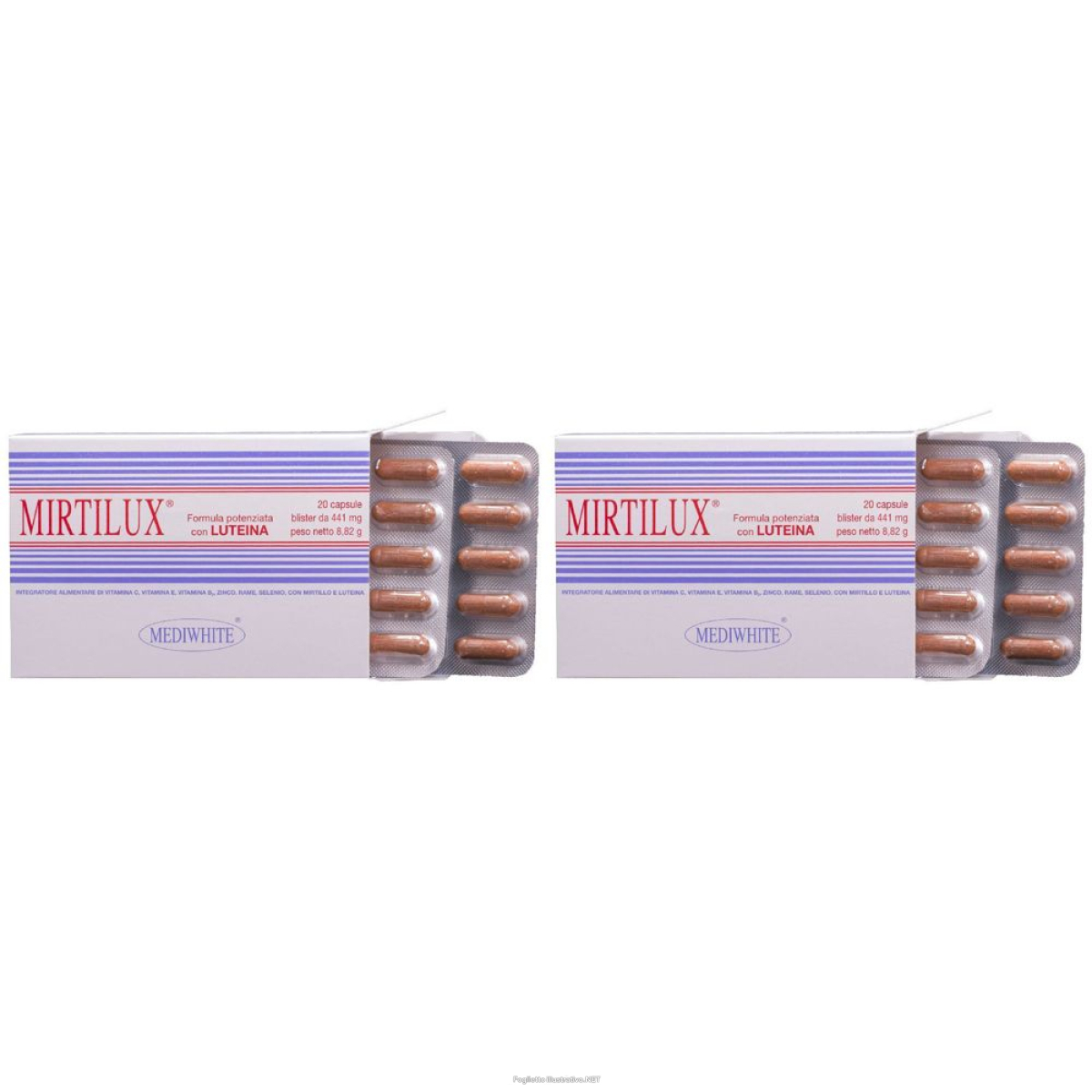 Cerca Offerte di mirtilux® set da 2 2x20 pz capsule e acquista online