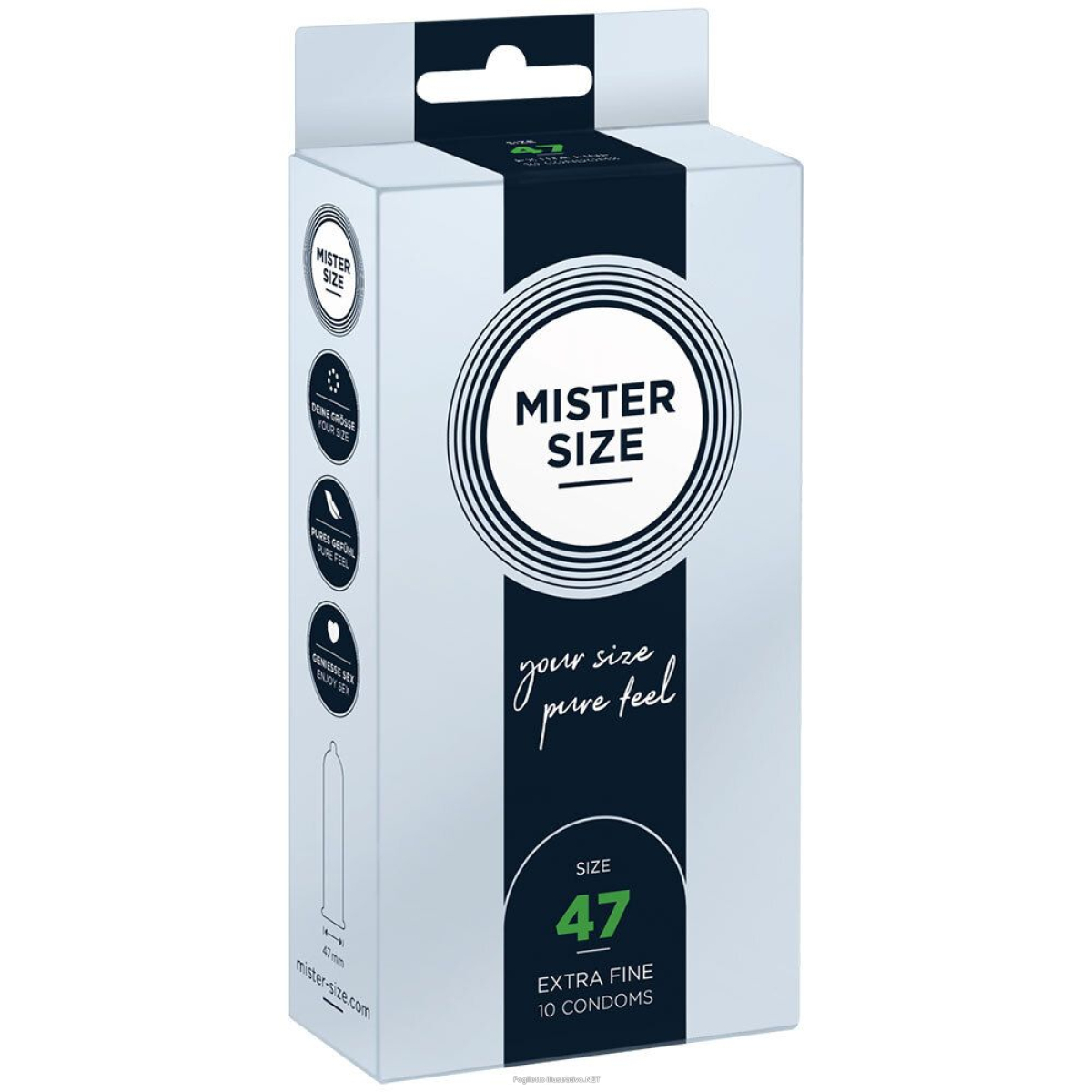 Cerca Offerte di mister size *47* 10 pz preservativi e acquista online