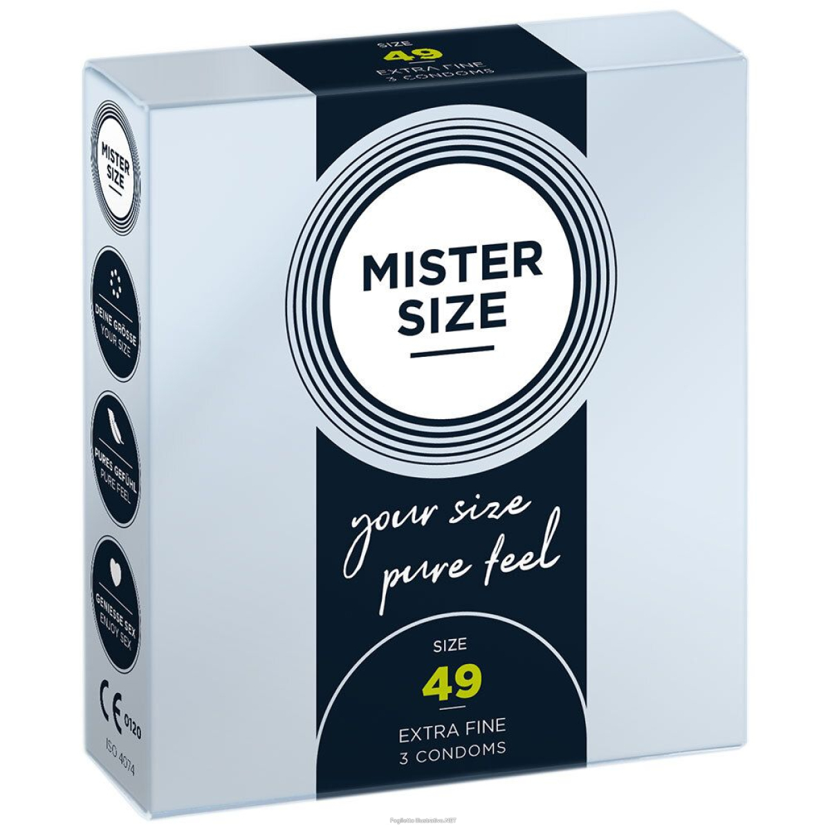 Cerca Offerte di mister size *49* 3 pz preservativi e acquista online