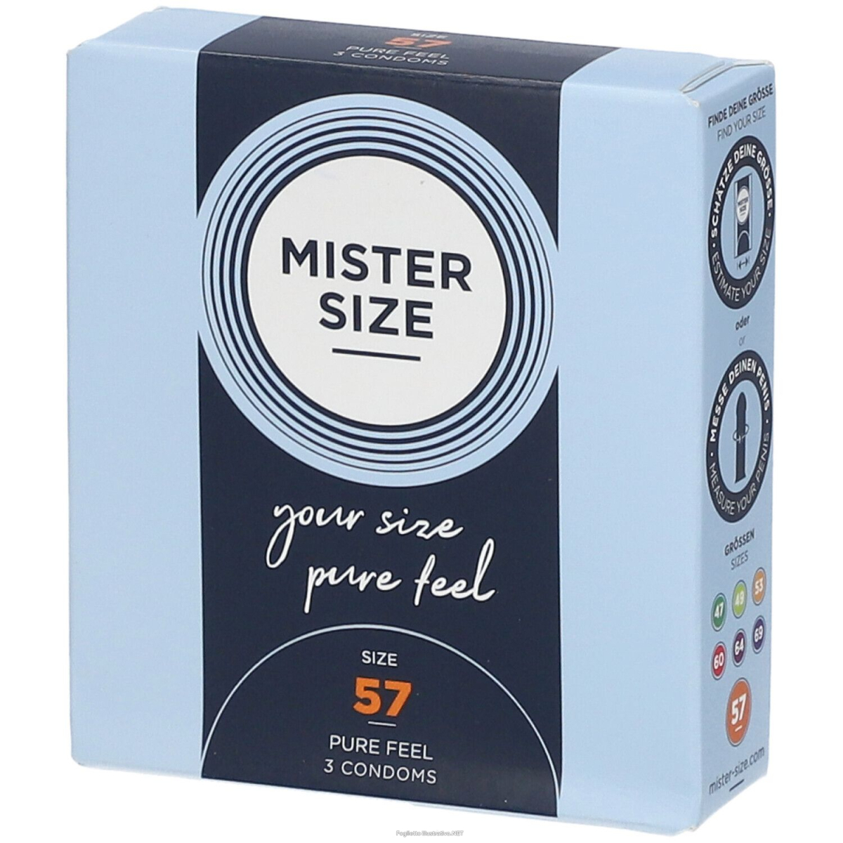 Cerca Offerte di mister size *57* 3 pz preservativi e acquista online
