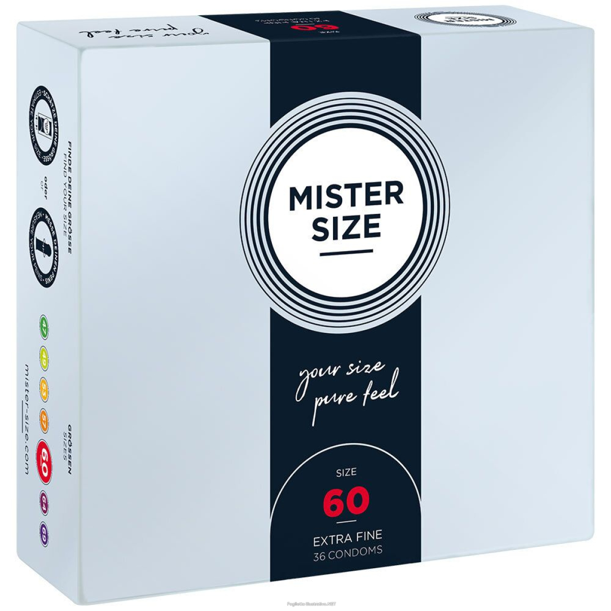 Cerca Offerte di mister size *60* 36 pz preservativi e acquista online