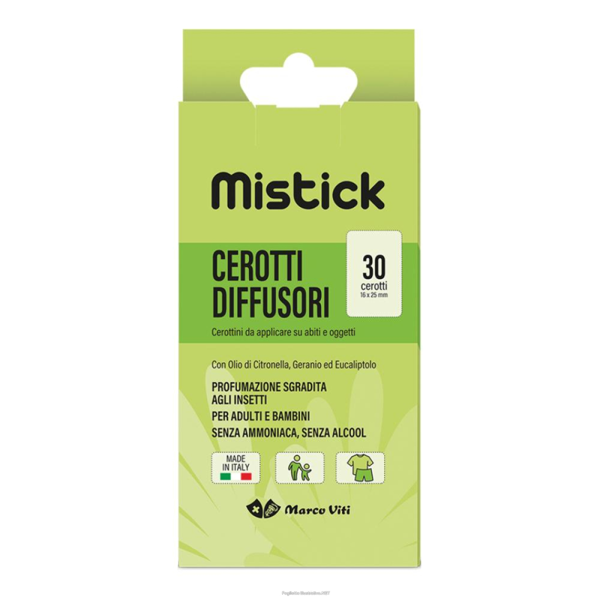 Cerca Offerte di mistick cerotti citronella 30 pezzi e acquista online