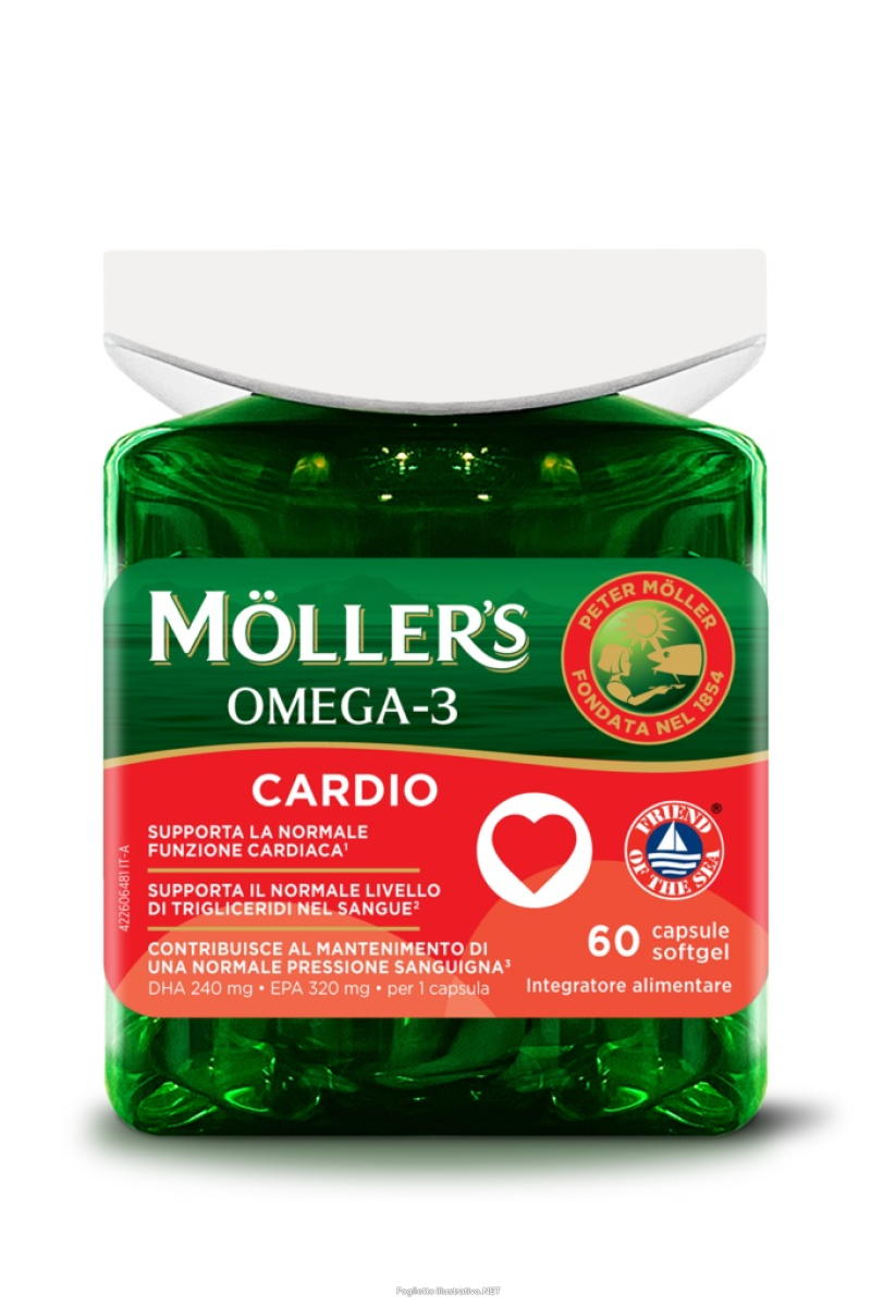 Cerca Offerte di möller's omega-3 cardio integratore per la funzione cardiaca e per la pressione 60 capsule softgel e acquista online