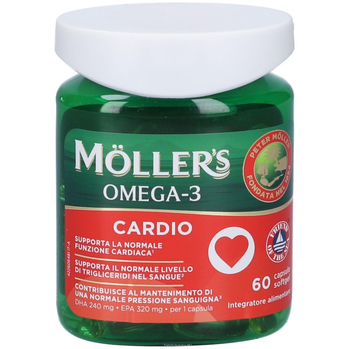 Cerca Offerte di moller's omega 3 cardio 60 capsule 4x43,2 g e acquista online