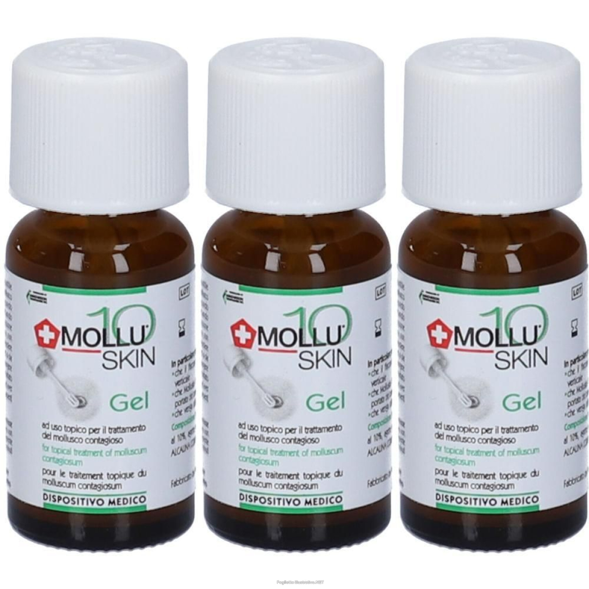 Cerca Offerte di molluskin 10 gel 3x5 ml e acquista online