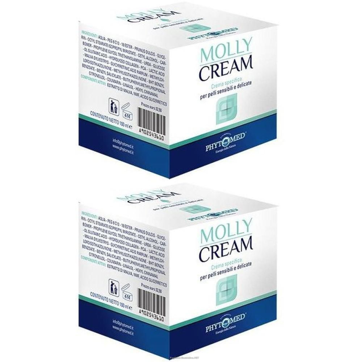 Cerca Offerte di molly cream crema dermatologica 100 ml 2x100 ml e acquista online