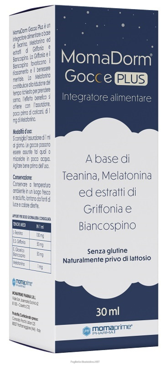 Cerca Offerte di momadorm gocce plus integratore per il riposo notturno 30ml e acquista online