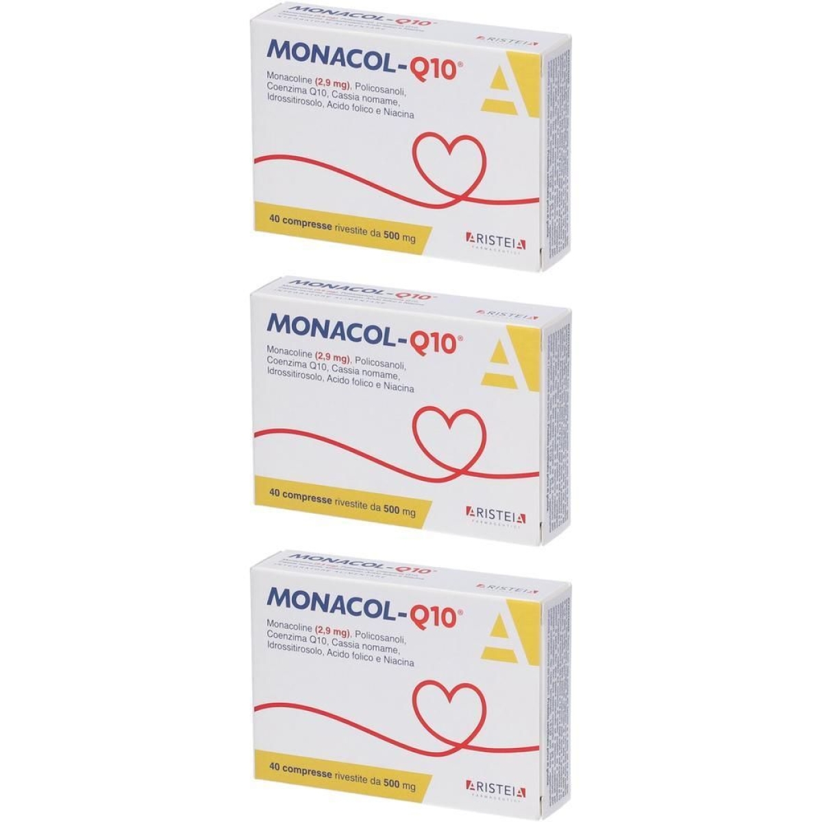 Cerca Offerte di monacol q10 40 compresse 3x20 g e acquista online