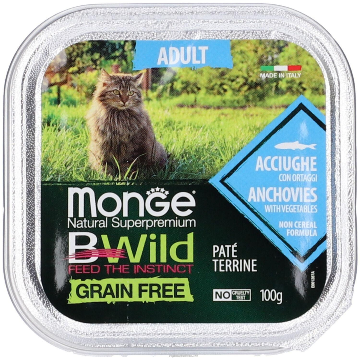 Cerca Offerte di monge bwild cat adult acciughe 6x100 g e acquista online